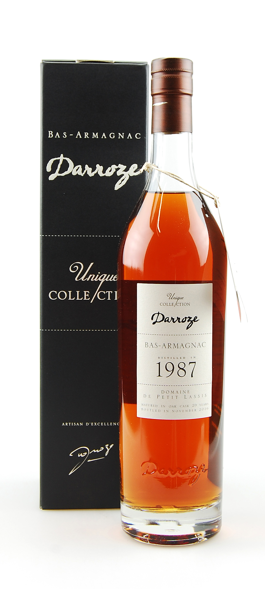 Armagnac 1987 Bas-Armagnac Darroze Domaine Petit Lassis