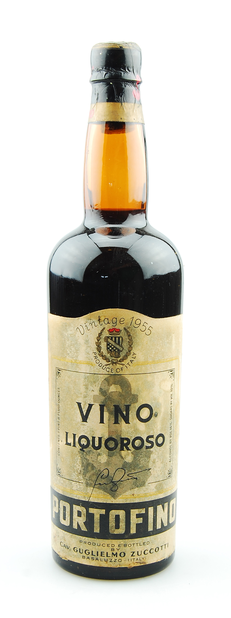 Wein 1955 Vino Liquoroso Portofino Zuccotti