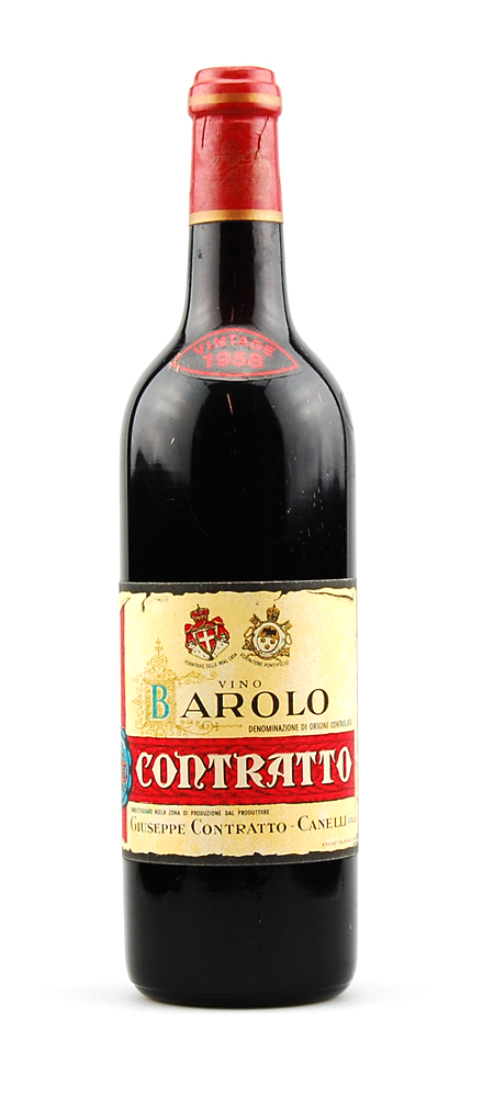 Wein 1958 Barolo Contratto