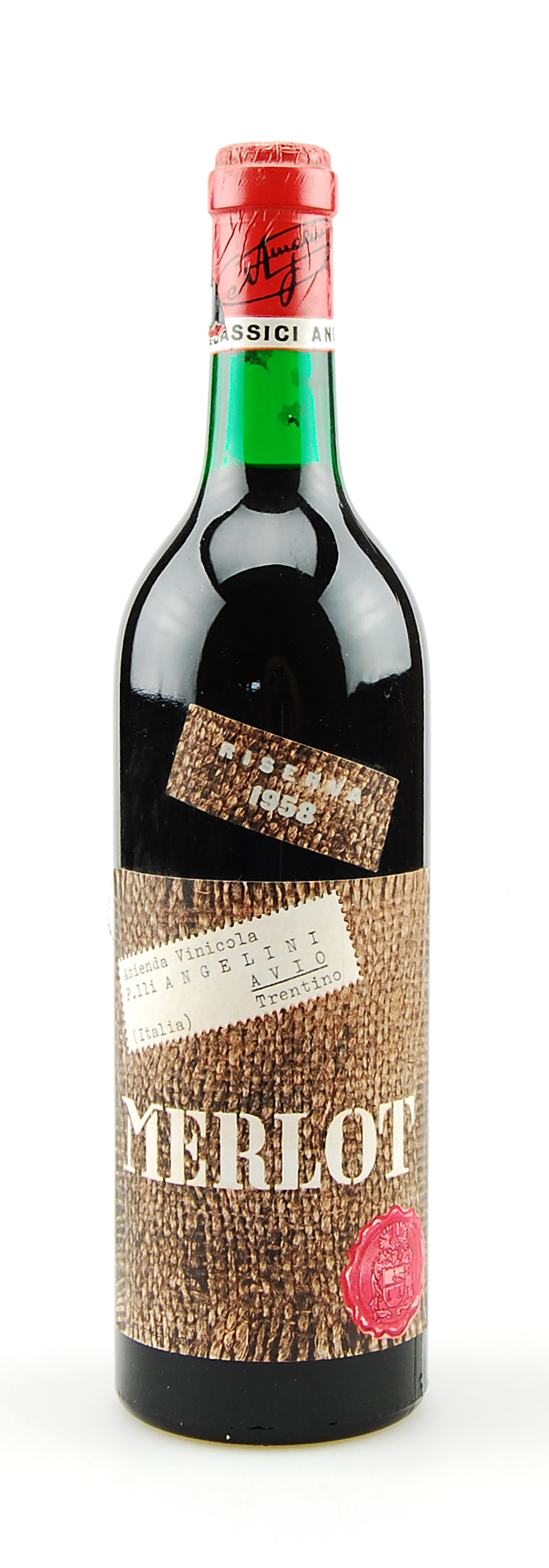 Wein 1958 Merlot Angelini Riserva