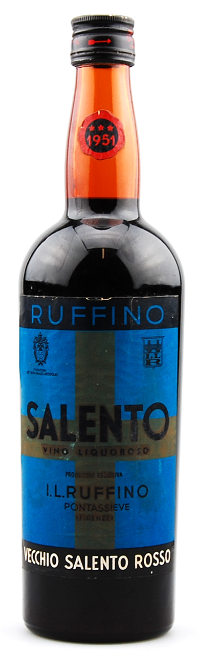 Wein 1951 Salento Ruffino rosso Vino Liquoroso
