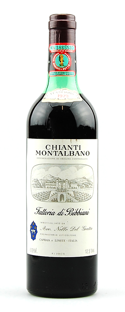 Wein 1979 Chianti Montalbano Fattoria di Bibbiani