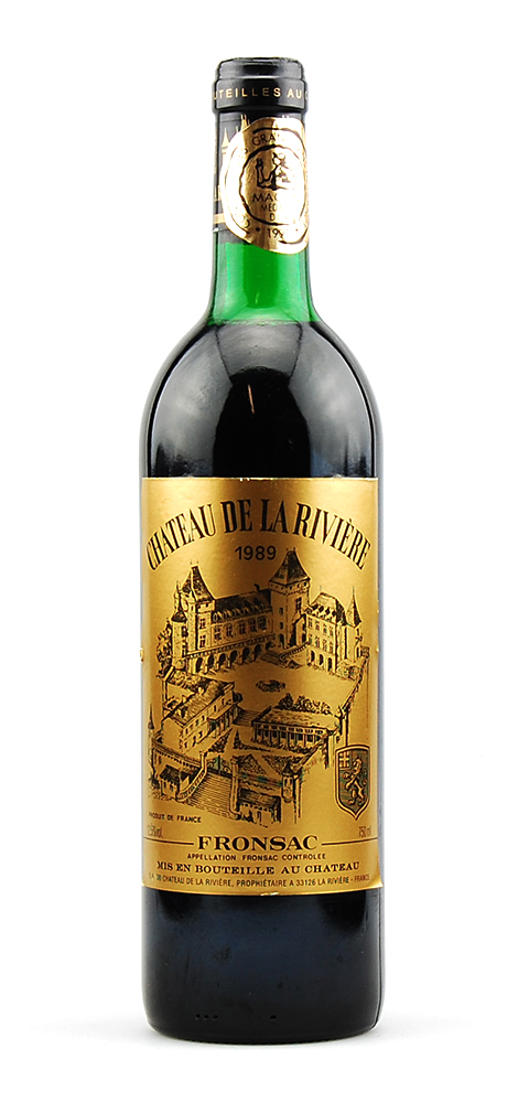Wein 1989 Chateau de la Riviére