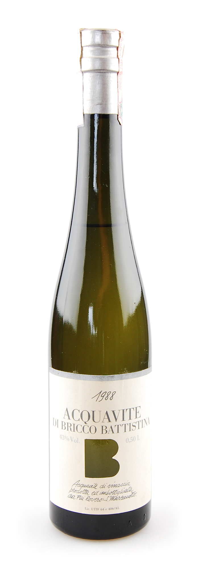 Grappa 1988 Acquavite di Bricco Battistina