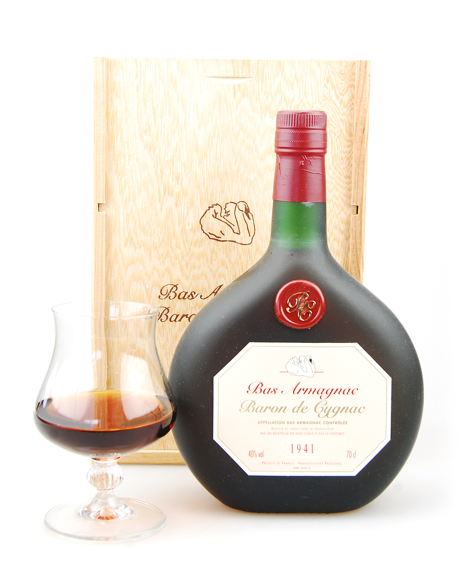 Armagnac 1941 Bas-Armagnac Baron de Cygnac