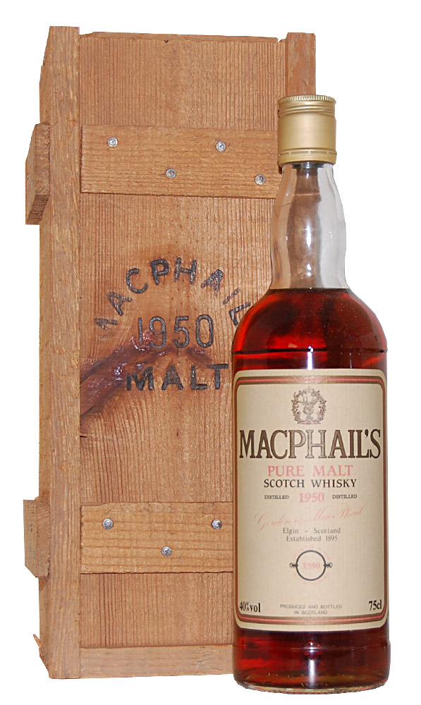 Whisky 1950 MacPhail's Pure Malt Scotch Whisky