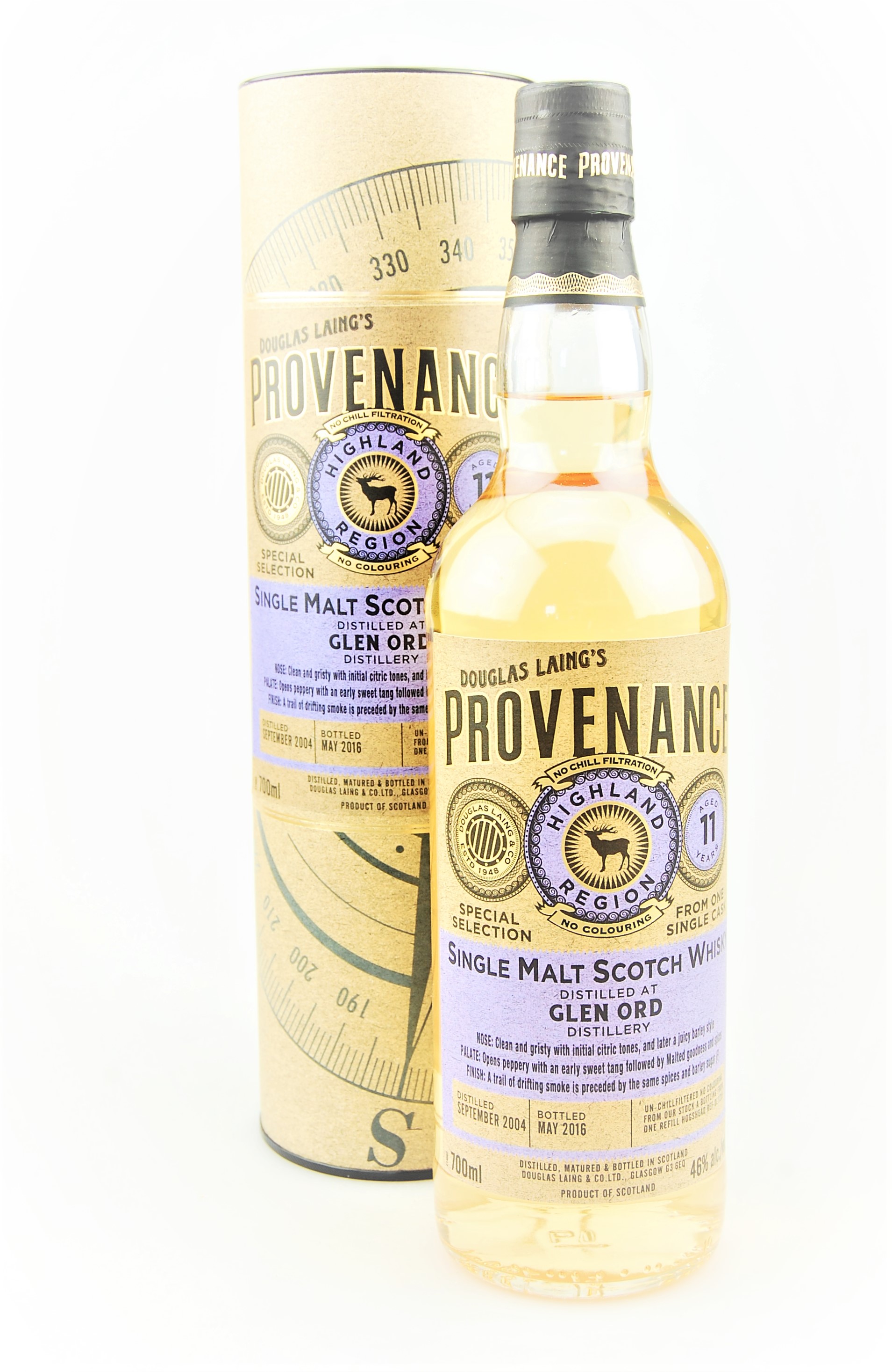 Whisky 2004 Glen Ord 11 Jahre Provenance Douglas Laing