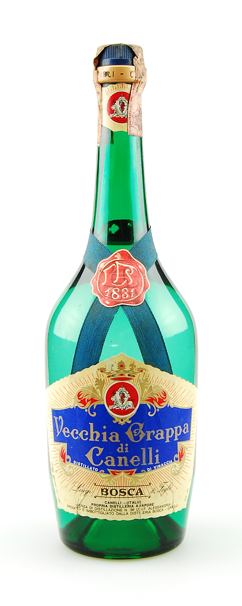 Grappa 1967 Bosca Vecchia Grappa di Canelli