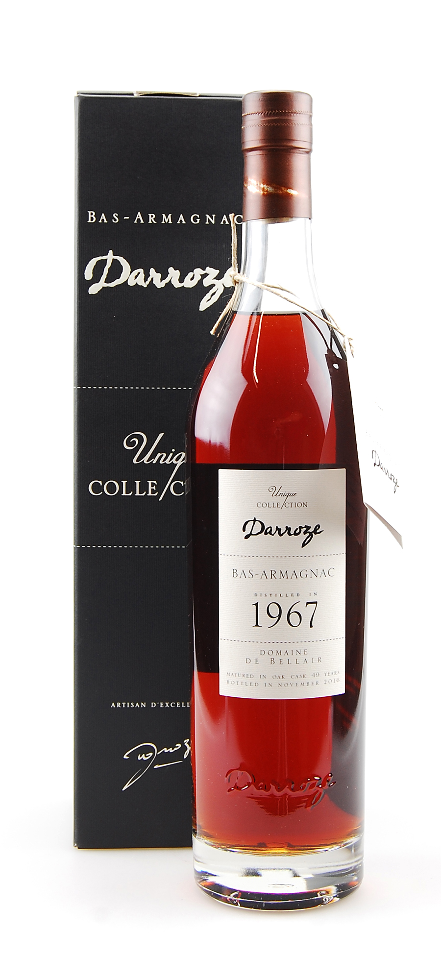 Armagnac 1967 Bas-Armagnac Darroze Domaine Lamarquette