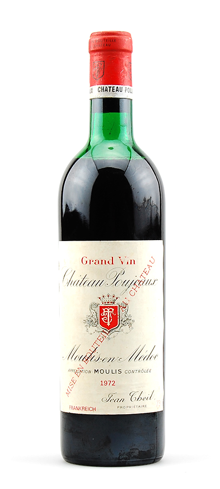 Wein 1972 Chateau Poujeaux Moulis-en-Medoc