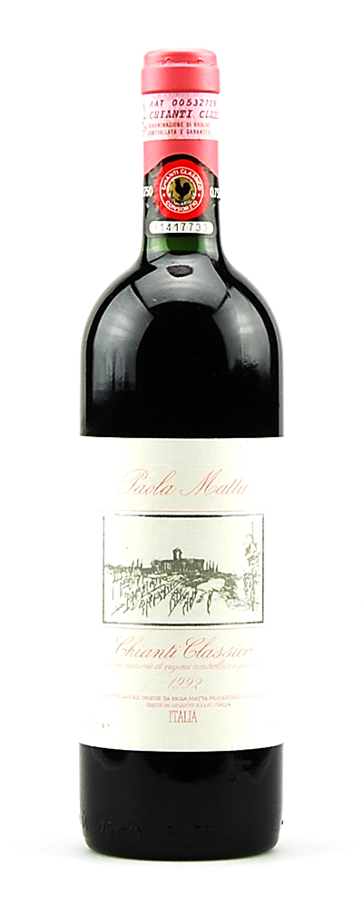 Wein 1992 Chianti Classico Vicchiomaggio Paola Matta