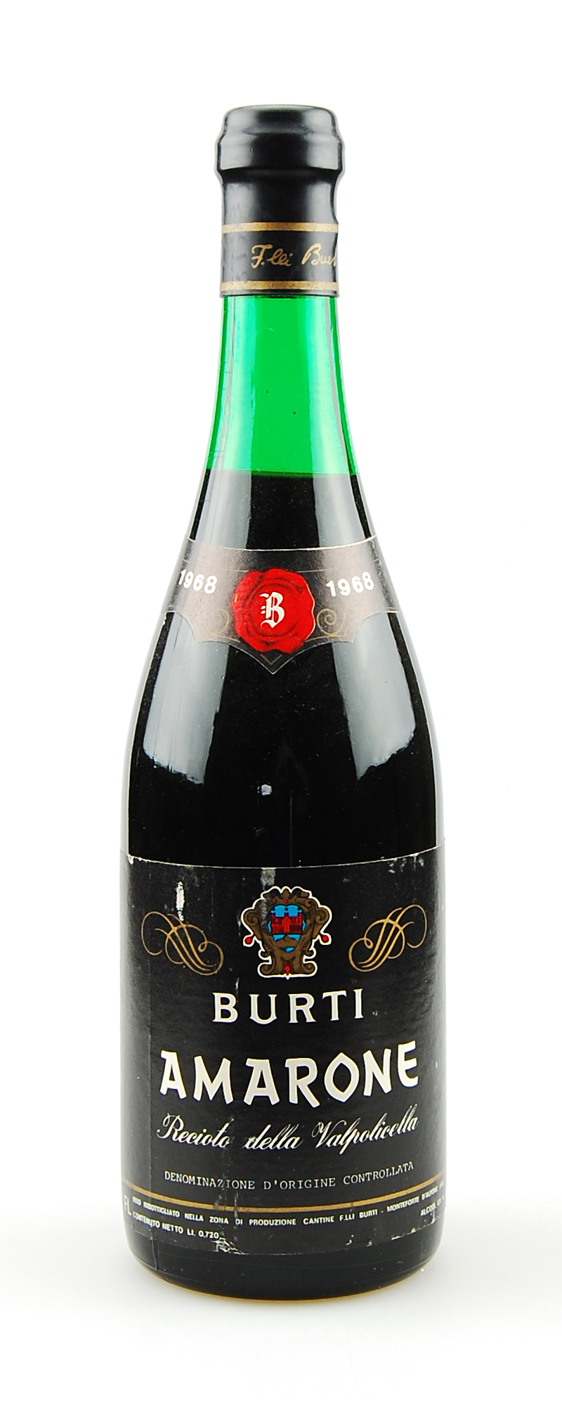 Wein 1968 Amarone Recioto della Valpolicella Burti