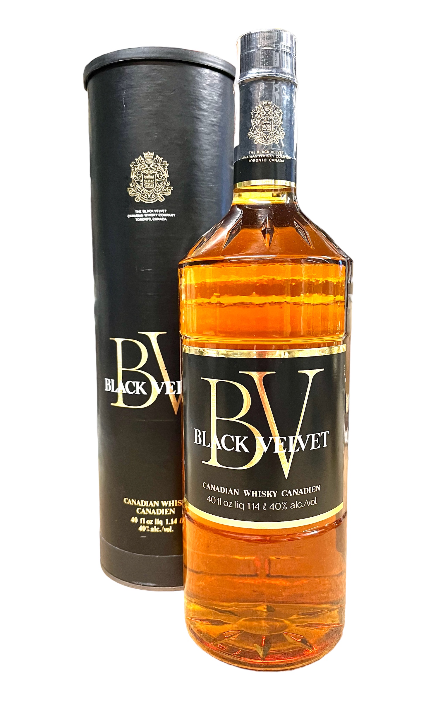 Whisky 1972 Black Velvet Canadian Whisky