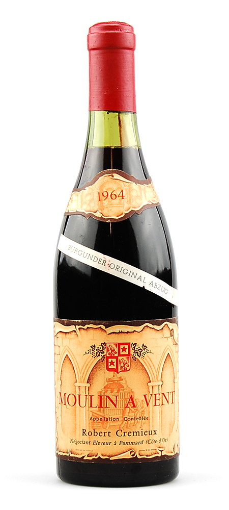 Wein 1964 Moulin-a-Vent R. Cremieux