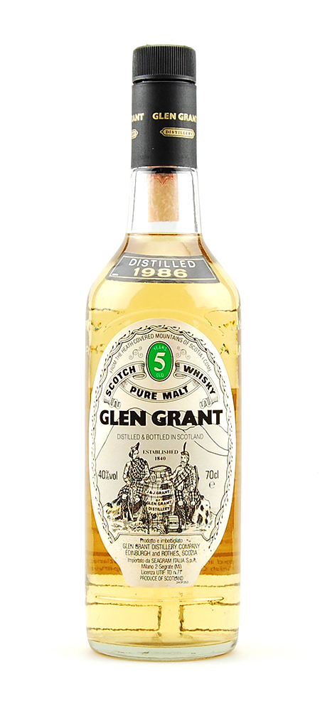 Whisky 1986 Glen Grant Highland Malt 5 years old