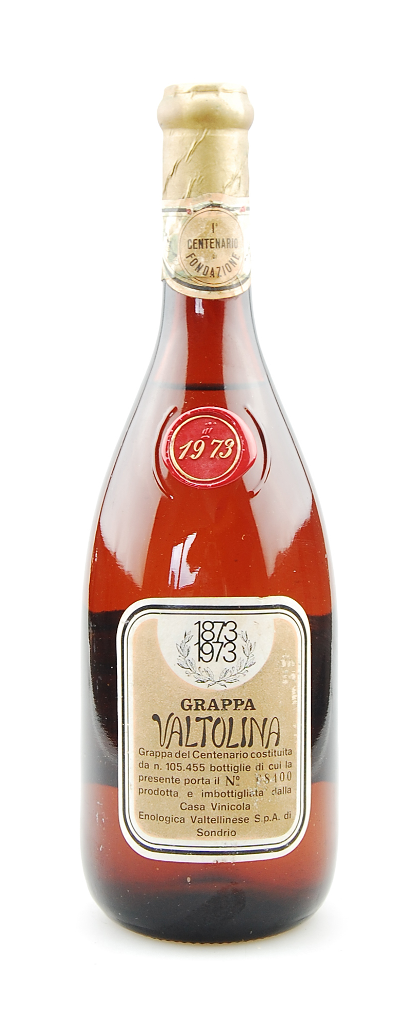 Grappa 1973 Valtolina del Centenario