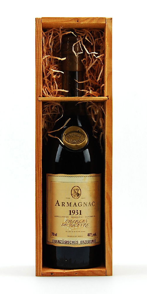 Armagnac 1931 Charles de Squeyre Vieille Reserve