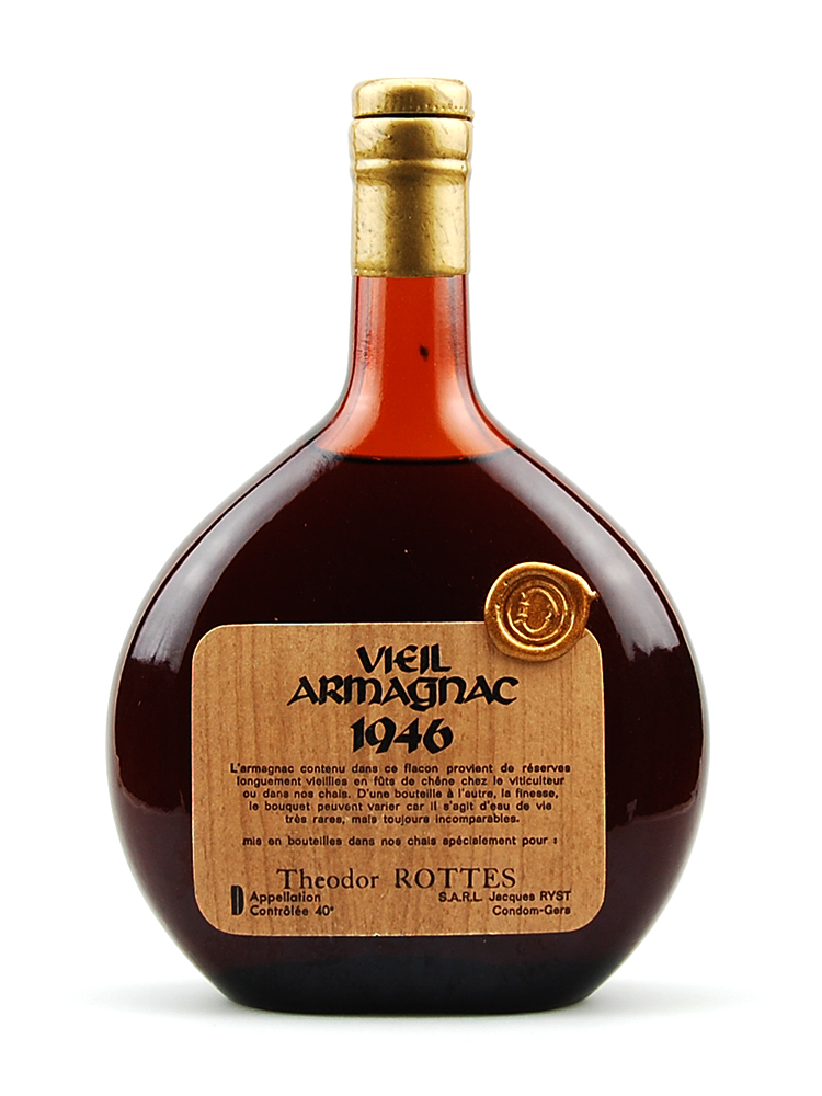 Armagnac 1946 Vieil Armagnac Jacques Ryst
