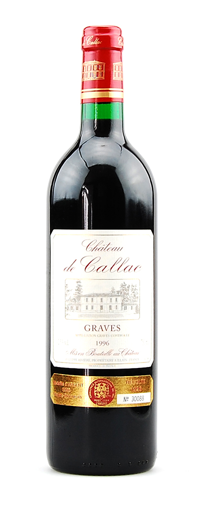 Wein 1996 Chateau de Callac Appelation Graves