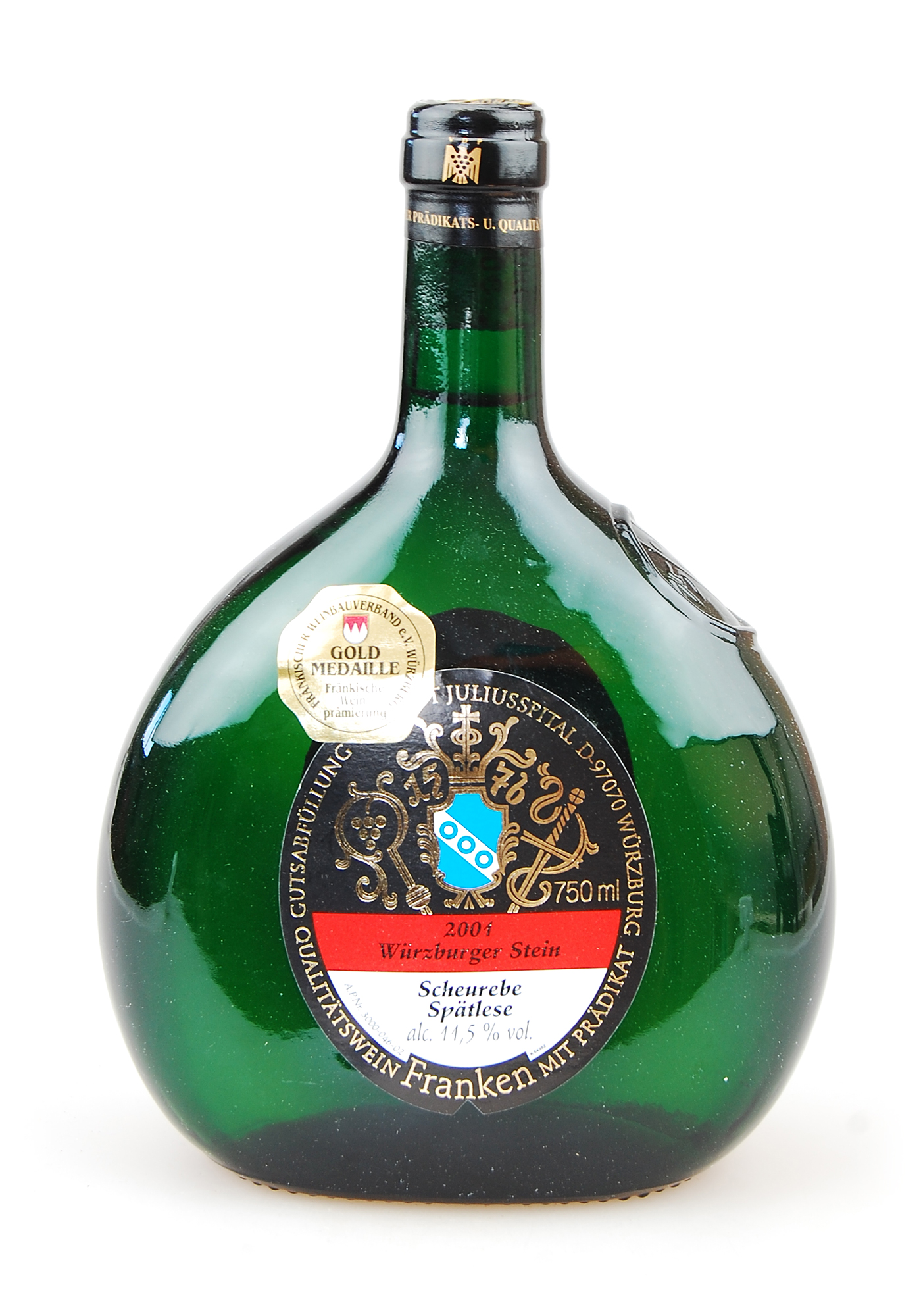 Wein 2001 Würzburger Stein Scheurebe Spätlese