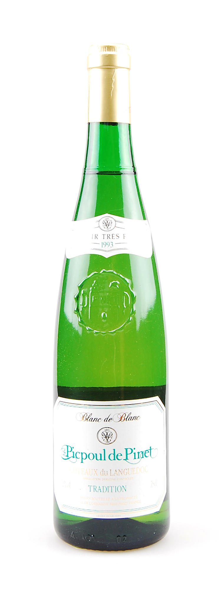 Wein 1993 Picpoul de Pinet Blanc de Blanc