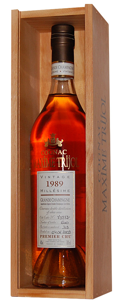 Cognac 1989 Maxime Trijol Grande Champagne