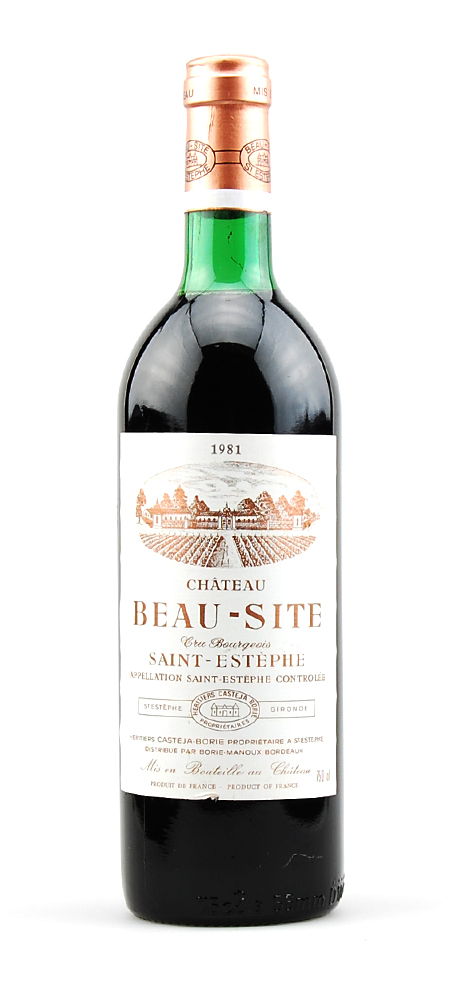 Wein 1981 Chateau Beau-Site Cru Bourgeois