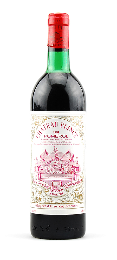 Wein 1981 Chateau Plince Appelation Pomerol