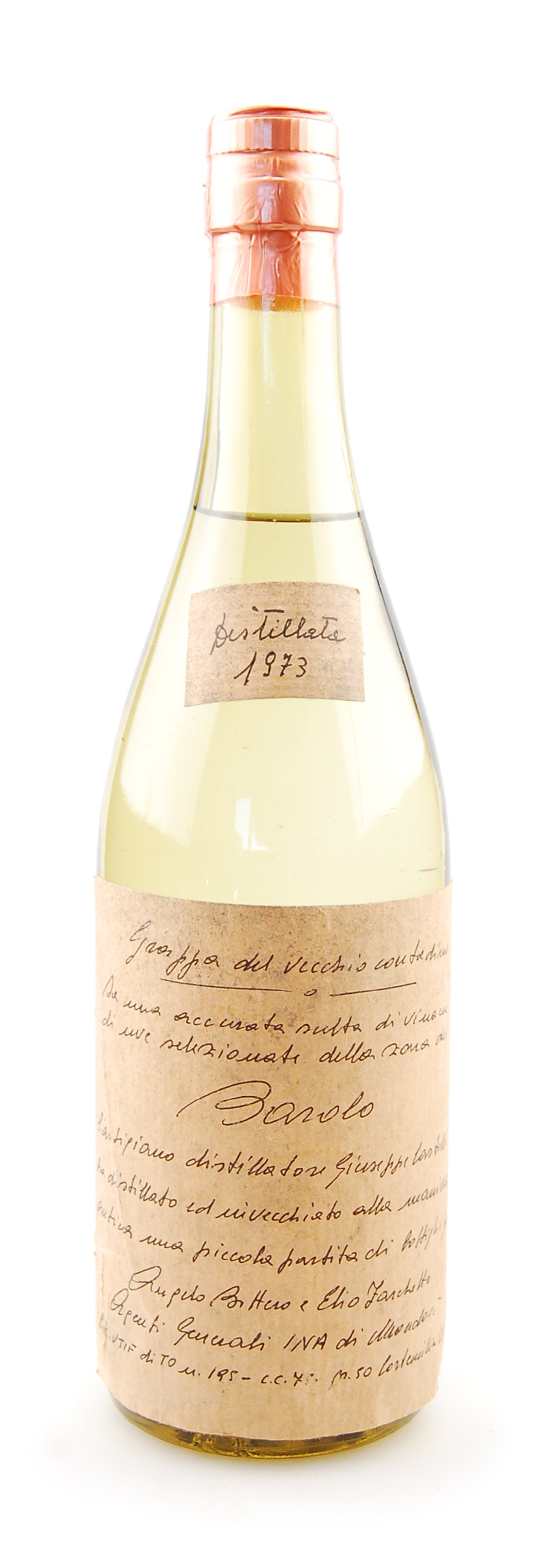 Grappa 1973 Barolo Invecchiata Giuseppe Castelli