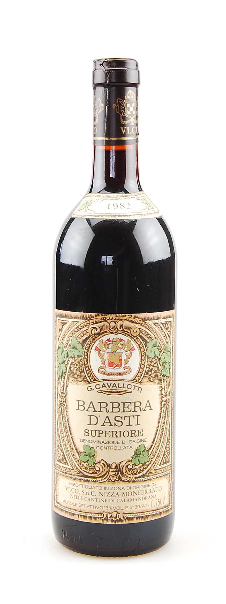Wein 1982 Barbera d´Asti Superiore G. Cavallotti