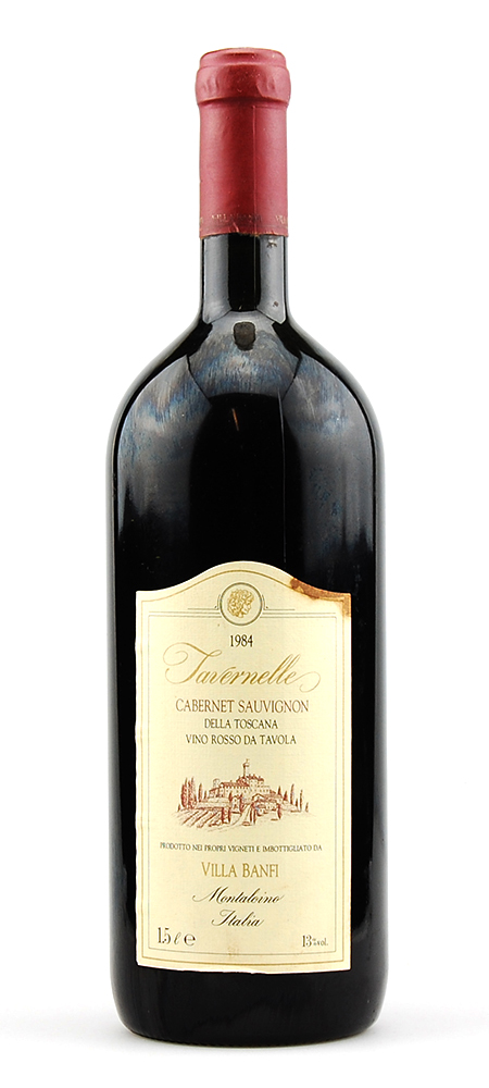 Wein 1984 Tavernelle Cabernet Sauvignon Banfi MAGNUM