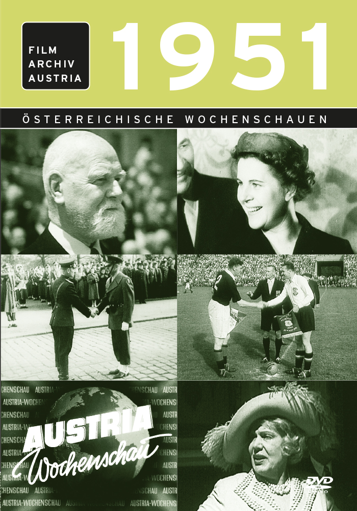 DVD 1951 Chronik Austria Wochenschau in Holzkiste