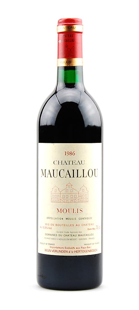 Wein 1986 Chateau Maucaillou Cru Bourgeois