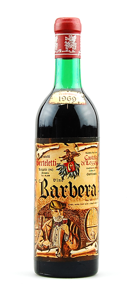 Wein 1969 Barbera Berteletti Castello di Lozzolo