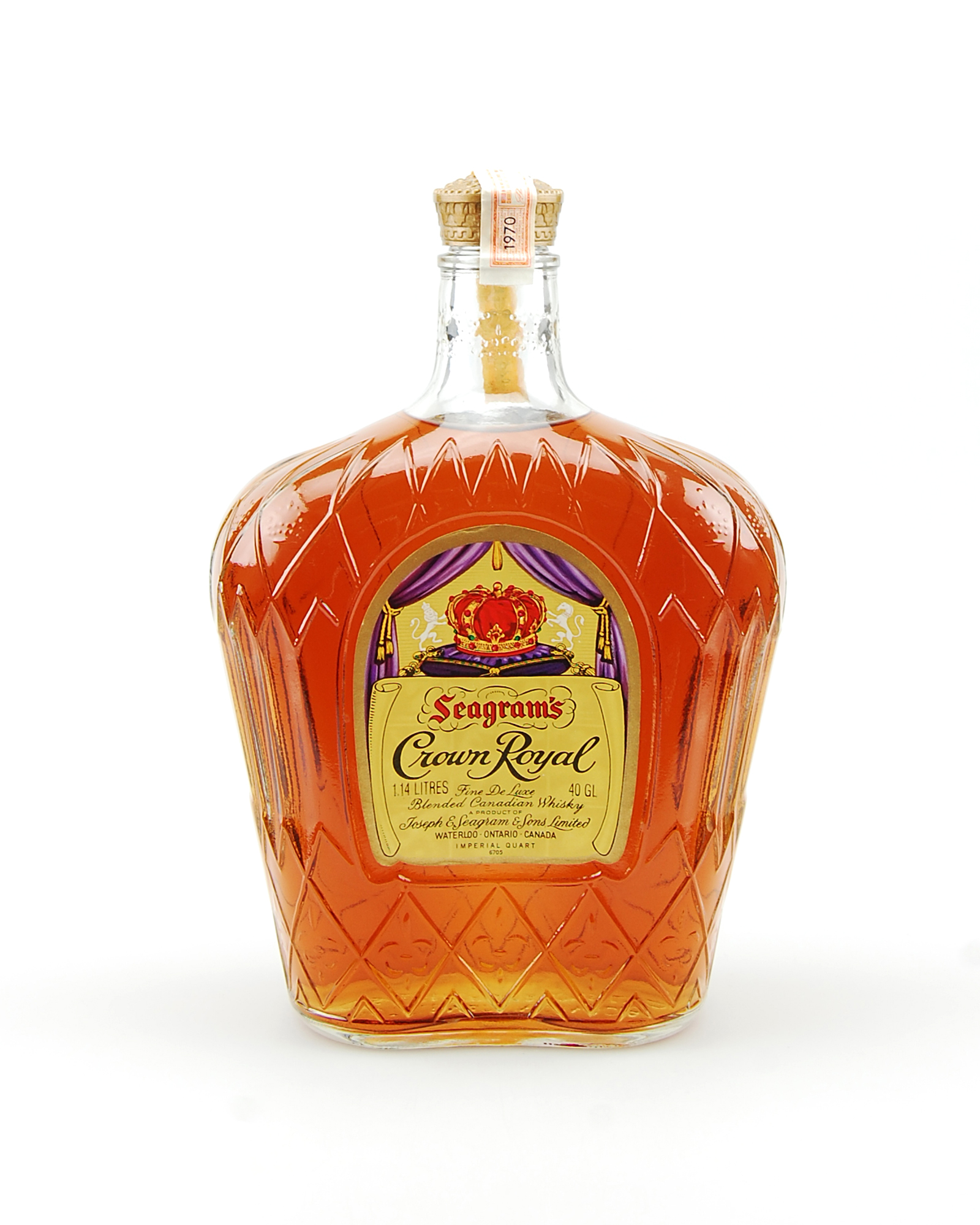 Whisky 1970 Seagram´s Crown Royal Blended Whisky