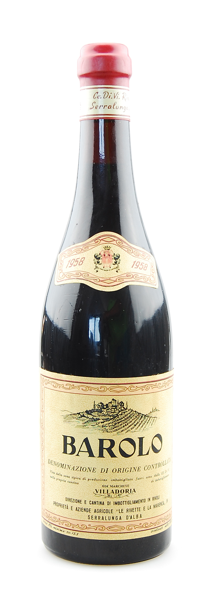 Wein 1958 Barolo Marchese Villadoria