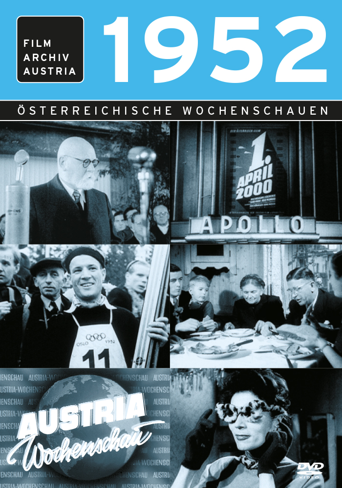 DVD 1952 Chronik Austria Wochenschau in Holzkiste