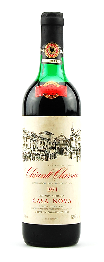 Wein 1974 Chianti Classico Riserva Casa Nova