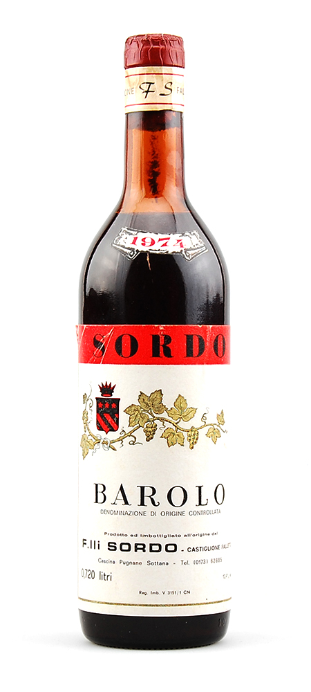 Wein 1974 Barolo Sordo