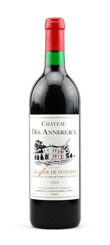 Wein 1988 Chateau des Annereaux