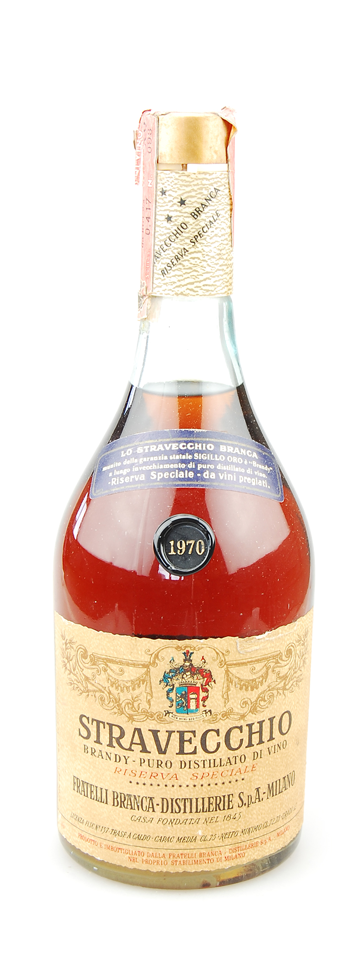Brandy 1970 Riserva Speciale Stravecchio Branca