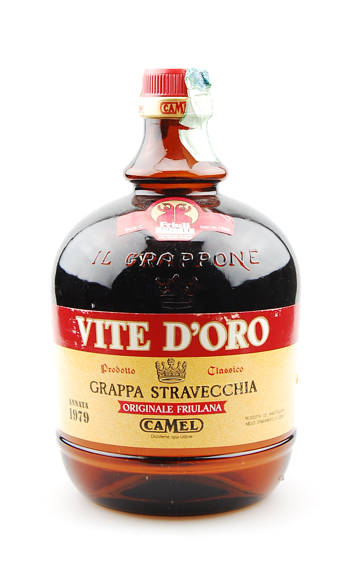 Grappa 1979 Vite d'Ora Camel Stravecchia Magnum