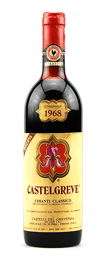 Wein 1968 Chianti Classico Riserva Castelgreve