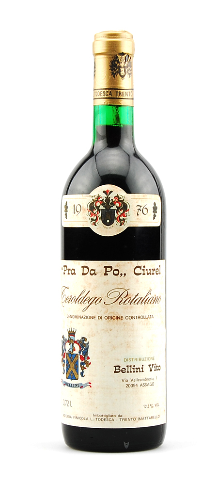 Wein 1976 Teroldego Rotaliano Bellini