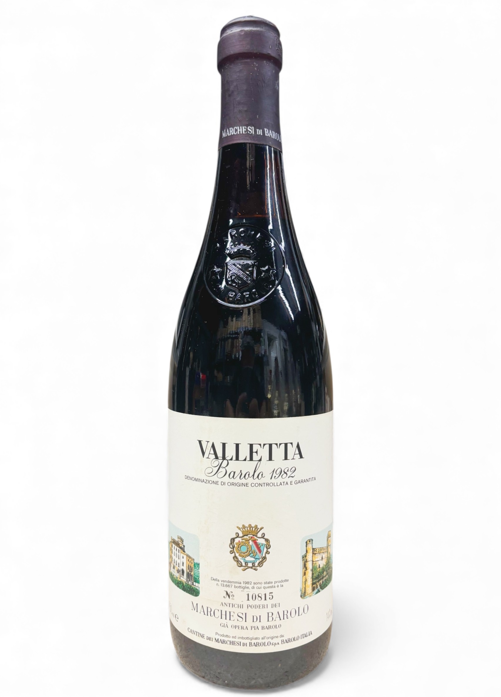 Wein 1982 Barolo Valletta Marchesi di Barolo