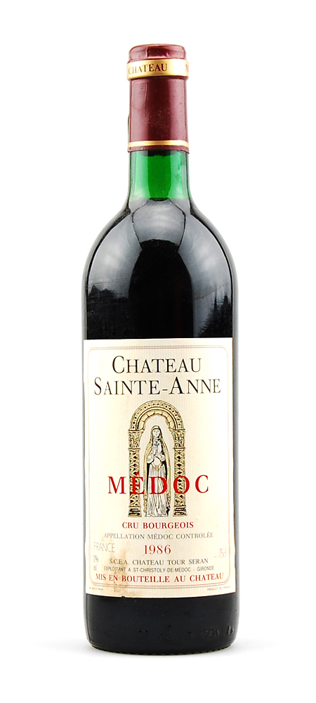 Wein 1986 Chateau Saint-Anne Cru Borgeois Medoc