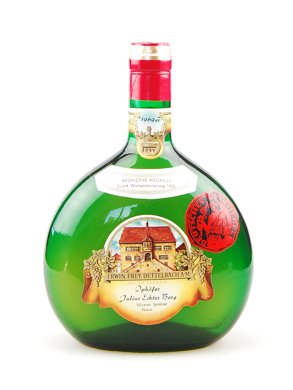 Wein 1969 Iphöfer Julius Echter Berg Silvaner Spätlese