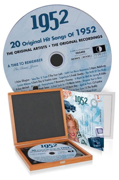 CD 1952 Musik-Hits in Luxusbox