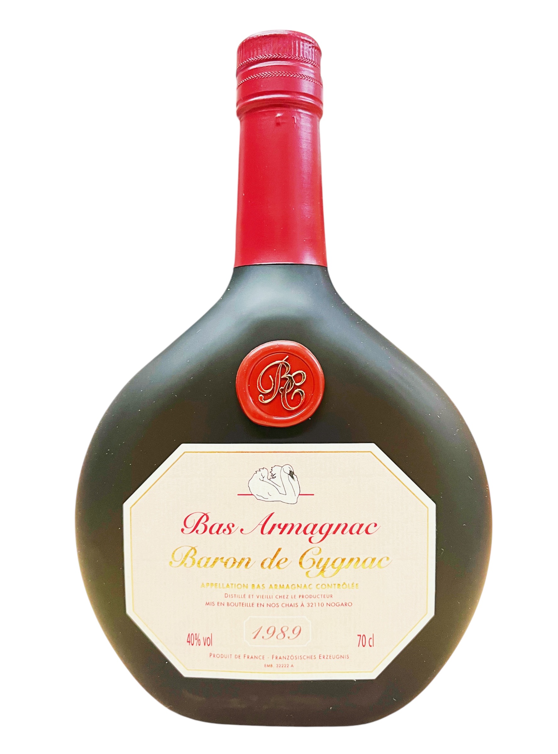 Armagnac 1989 Bas-Armagnac Baron de Cygnac