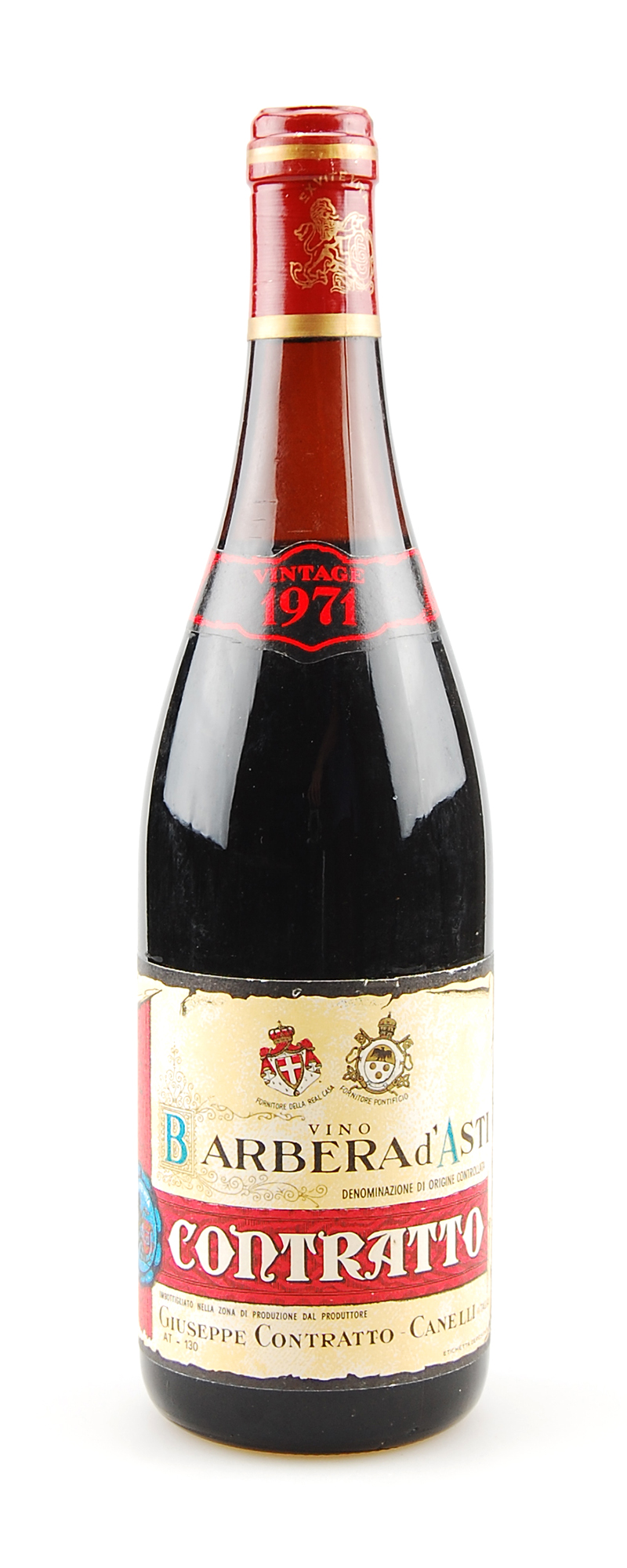 Wein 1971 Barbera d´Asti Giuseppe Contratto